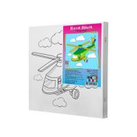Дитячий набір для розпису Гелікоптер, 25х25 см Riviera Blanca КА-090