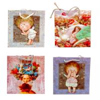 Пакет паперовий 16*16*7 мікс видів Art studio of Happiness 203041