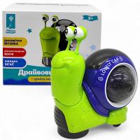 Музична іграшка Драйвовий равлик, зелений Країна іграшок PL-724-20