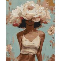 Картина по номерах Квітуча красуня 40х50 см Ідейка KHO8436