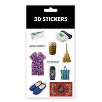 Набір 3D стікерів Не чує баба (11 стікерів) Tattooshka SB-51