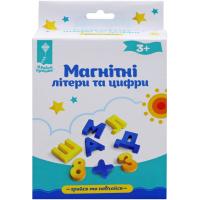 Набір магнітів Магнітні літери та цифри (укр) Країна іграшок PL-7060