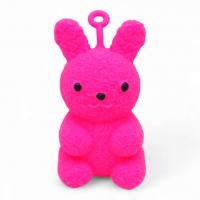 Іграшка-світяшка з петелькою “Зайчик”, малиновий MIC MS-24--8-1087