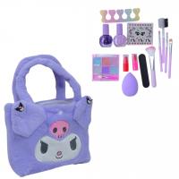 Сумочка мʼяка з набором косметики Sanrio: Куромі,  (бузкова) MIC L5294ABCD
