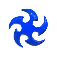 Літаюча тарілка Фрісбі сюрікен (синя) MiC 5298