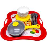 Набір посуду столовий Піца на підносі (ЧЕРВОНИЙ) TIGRES 39896