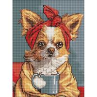 Алмазна мозаїка "Чудова кава" ©art_selena_ua AMO8168, 30x40 см