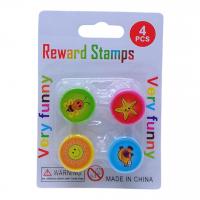 Набір штампиків Звірята, 2,5 см, 4 штуки MIC 3302-ANЛК