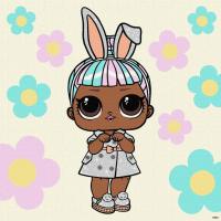 Картина за номерами "L.O.L. Surprise! Spring Bling Carats" KHO1100, 40х40 см