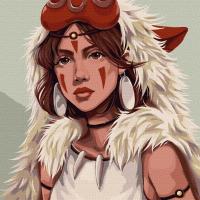 Картина за номером Принцеса Мононоке  Ідейка KHO4892