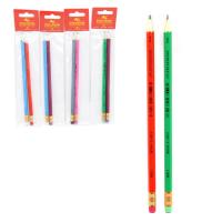 Олівець графітний Astra, 2 шт MiC 1380/2/P