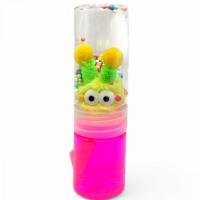 Слайм з кульками і фігуркою Пухнастик (рожевий) MIC MS-24-10-1304