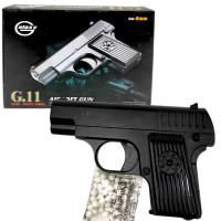 Пістолет з пульками ТТ Galaxy З МЕТАЛЕВИМИ ЕЛЕМЕНТАМИ MIC G11