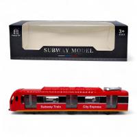 ПОТЯГ МЕТРО SUBWAY MODEL (ЧЕРВОНИЙ) feng qu toy 731-27K