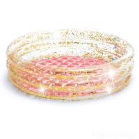 Басейн дитячий Прозорий блиск з надувним дном (діаметр – 86 см) Intex 57103