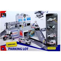 Набір Автопаркінг з машинами швидкої допомоги CHENGMEI TOYS CM559-51A