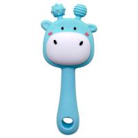 Силіконовий прорізувач-брязкальце Жираф (МʼЯТНИЙ) Mega Zayka №0428