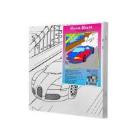 Дитячий набір для розпису Спорткар, 25х25 см Riviera Blanca КА-085