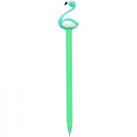 Ручка гелева 6023 "Фламінго"1 шт.  Зелений