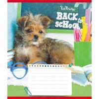 Зошит учнівський "Собака студент" 018-540178L-5 в лінію, 18 аркушів