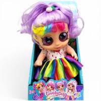 Лялька Lovely Doll, висота - 20 см, фіолетова MIC 211C