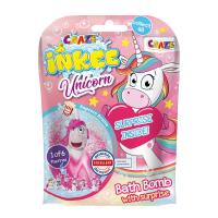 Ароматна бомбочка для ванни з іграшкою - Милі єдиноріжки: Попкорн Inkee 18378