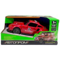 Машина пластикова АВТОПРОМ, PORSCHE, ЧЕРВОНИЙ Автопром AP9914