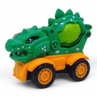 Інерційна машинка Динозавр. Бетонозмішувач зелена MIC F32