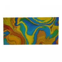 Вітальний конверт З днем народження - Абстракція 16,7x8,2 см MIC КВ23-65