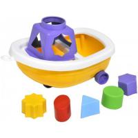 Іграшка Barkas: кораблик сортер, жовтий TIGRES 39791