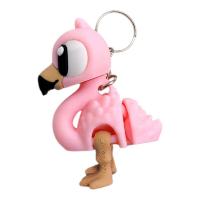 3D Брелоки CUTE FLAMINGO / Миле ФЛАМІНГО, Keychain, 3D друк OYTOY 03008100
