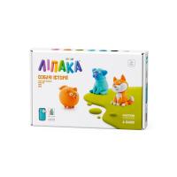 Набір пластиліну Ліпака. Собачі історії: Шпіц, Мопс, Шиба-іну Lipaka 60047-UA01