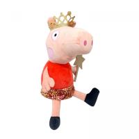 Мʼяка іграшка Свинка принцеса 38 см. Kinder Toys 00098-8