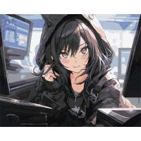 Картина за номерами Аніме. Цифрова загадка 40х50 см Ідейка KHO5120