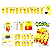 Іграшка-сюрприз на липучці аніме Покемон Пікачу, 8 см (мікс видів) MIC MS-24-10-1401