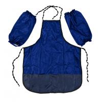 Фартух для молодшої шкільної групи ТЕ12158(Blue) в чохлі, без малюнка, зріст 128 см