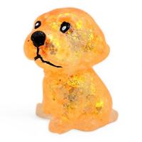 Антистрес жуйка-тягучка Песик 6,5 см (помаранчевий) MIC MS-24-11-95