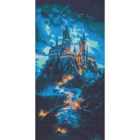 Алмазна мозаїка Хогвартс 40х80 см Origami OD5106
