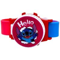 Дитячий годинник Стіч / Stitch (Малиновий) MIC 8899-9