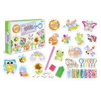 Набір для творчості Алмазна мозаїка "Тварини, комахи, веселка" SK8014 брелок, 15 штук