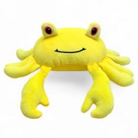 Мʼяка іграшка Краб, жовтий, 30 см (з лапками) Копиця 00287-85