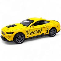 Машина металева Автопром. Ford mustang, жовта Автопром AP74177