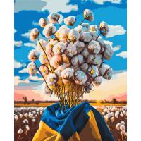 Картина по номерах Бавовна українська 40x50 см Origami LW30010