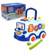 Інтерактивна іграшка Розвивальний Бус, укр (блакитний) Wtoys 28140