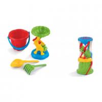 Пісочний набір Хвиля млин, відерце, лопатка, граблі Marioinex 900468
