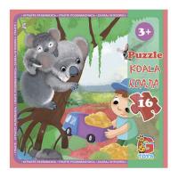 Пазл Зоопарк: Коала, 16 елем. (21х20 см) Gtoys LZ07