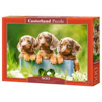 Пазли Щенята такси, 500 елем. Castorland B-53605