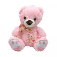 Мʼяка іграшка ведмедик (РОЖЕВИЙ) 29 см. Копиця 705