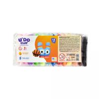 Набір для творчості (повітряний пластилін) UʼDO Clay. 14 брикетів по 6 г Strateg 30897