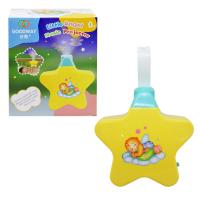 Нічник-проектор Зірка, музика, світло Goodway 8661